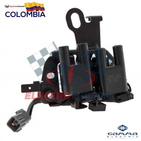 BOBINA IGNICION HYUN ELANTRA TIBURON TUCSON KIA SPECTRA C1434 27301-23700 12V GAMMA
