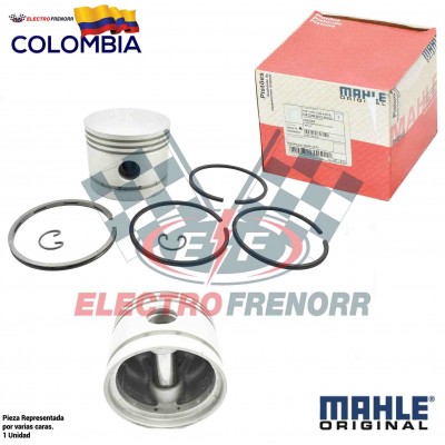 PISTON Y ANILLOS COMPRESOR 75MM STD MAHLE