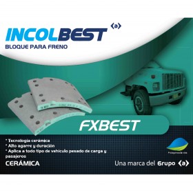 JGO BLOQUES DE FRENO 9107 (X) FORMULACION FXBEST INCOLBEST