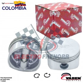 PISTON Y ANILLOS COMPRESOR 82MM EN 10 VADEN