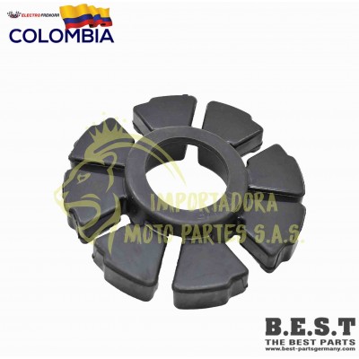 CAUCHO DE CAMPANA PARA MOTO TVS 100 BEST