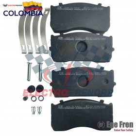 PASTILLAS ATEGO 1016-1017-29115 BLU  EGE FREN