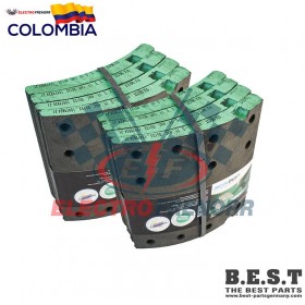 JUEGO BLOQUES DE FRENO 4718 (XD) FORMULACION FXBEST INCOLBEST