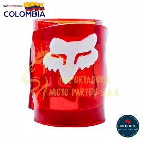 GUARDAPOLVO BARRA DE LUJO EN COLOR ROJO - FOX BEST