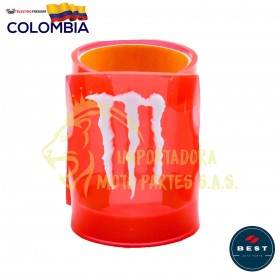 GUARDAPOLVO BARRA DE LUJO EN COLOR NARANJA - MONSTER BEST