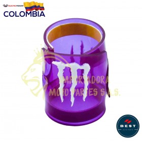 GUARDAPOLVO BARRA DE LUJO EN COLOR MORADO - MONSTER BEST