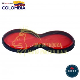 PROTECTOR TABLERO DE LUJO EN COLOR ROJO PARA AKT SL NKD BEST