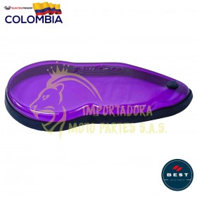 PROTECTOR TABLERO DE LUJO EN COLOR MORADO PARA PULSAR 180 BEST