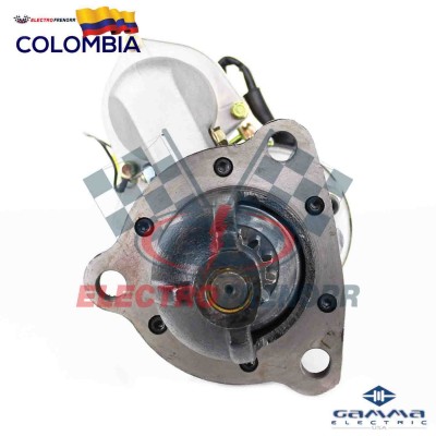 ARRANQUE 24V 12T. RETRO KOMAT PC300 7.5KW 3.25 RETEN OIL S6D125 TIPO NIKKO GAMMA