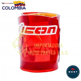 GUARDAPOLVO BARRA DE LUJO EN COLOR ROJO - LICON BEST