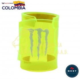 GUARDAPOLVO BARRA DE LUJO EN COLOR VERDE - MONSTER BEST