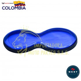 PROTECTOR TABLERO DE LUJO EN COLOR AZUL PARA AKT SL NKD BEST