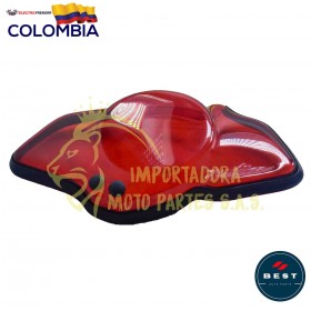 PROTECTOR TABLERO DE LUJO EN COLOR ROJO PARA PULSAR 200 NS BEST