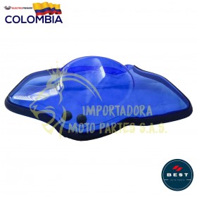PROTECTOR TABLERO DE LUJO EN COLOR AZUL PARA PULSAR 200 NS BEST