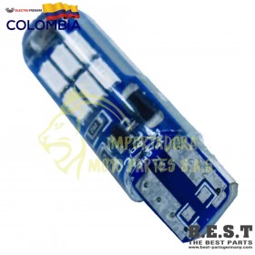 BOMBILLO LED COCUYO FIJA + FLASH COLOR VERDE 12V CON 150LM BEST