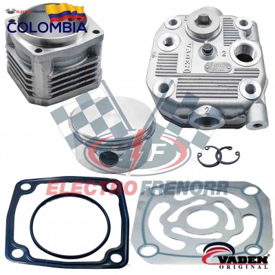 CULATA- BLOQUE- PISTON Y ANILLOS COMPRESOR MERCEDES BENZ 3335 VADEN