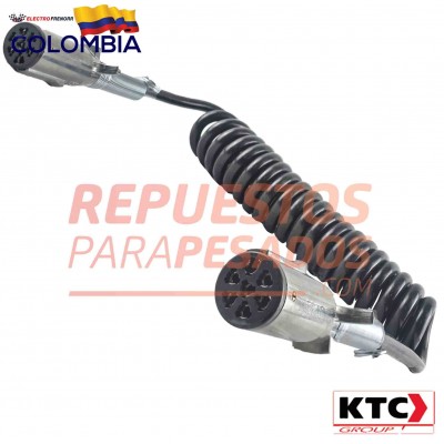 CABLE SIETE VIAS METAL KTC