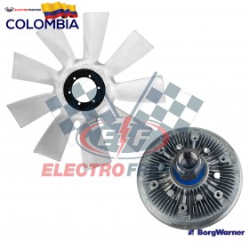 FANCLUTCH CON VENTILADOR INTER 4300 BORGWARNER