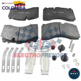 JUEGO DE PASTILLAS MERCEDES BENZ ACTROS TRASERA- KW- INTER PROSTAR- BEST