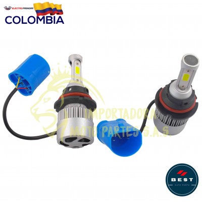 BOMBILLO S2 H16 LED LM 8.000 X2 12-24 VOLT
