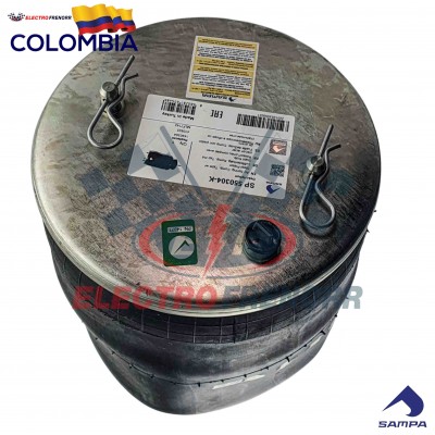 BOMBONA TRASERA CON PISTON DE ACERO SAMPA