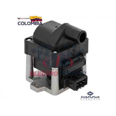 BOBINA IGNICION V-W GOL GOLF SKODA SEAT AUDI CON MODULO C1076 12V GAMMA