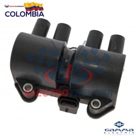 BOBINA IGNICION CHEV CORSA DAEW LANOS 4PINES 12V TIPO DELCO GAMMA