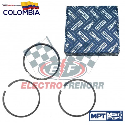 ANILLOS PISTON DE 88MM EN 40 -881 204 MPT
