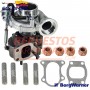 TURBOCARGADOR MERCEDES ATEGO 1017 1016 1024 TITANIO BORG WARNER