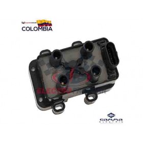 BOBINA IGNICION RENA TWINGOII SYMBOL F1 CLIO 1.4 RT MEGANNE FASE1 ES129 12V GAMMA