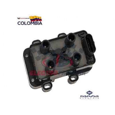 BOBINA IGNICION RENA TWINGOII SYMBOL F1 CLIO 1.4 RT MEGANNE FASE1 ES129 12V GAMMA