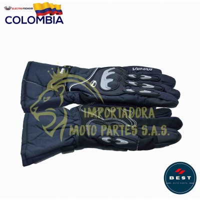 GUANTES IMPERMEABLES PARA MOTO COLOR NEGRO - TALLA L BEST