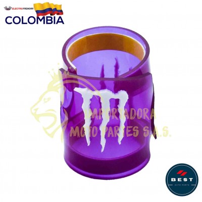 GUARDAPOLVO BARRA DE LUJO EN COLOR MORADO - MONSTER BEST