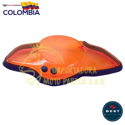 PROTECTOR TABLERO DE LUJO EN COLOR NARANJA PARA PULSAR 200 NS BEST