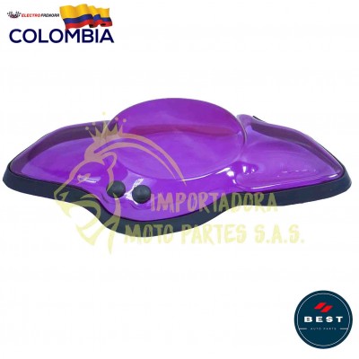 PROTECTOR TABLERO DE LUJO EN COLOR MORADO PARA PULSAR 200 NS BEST
