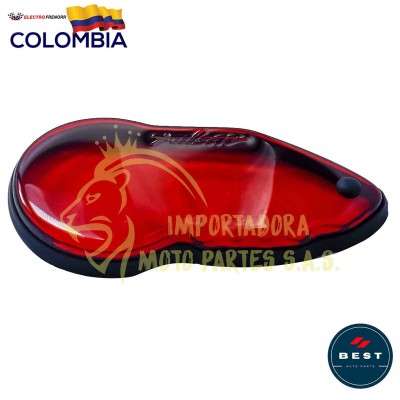 PROTECTOR TABLERO DE LUJO EN COLOR ROJO PARA PULSAR 180 BEST