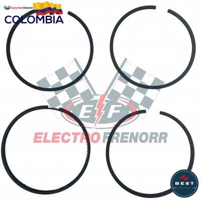 JUEGO DE ANILLOS COMPRESOR CUMMINS 3 7-8 ELECTRONICO EN 010 BEST