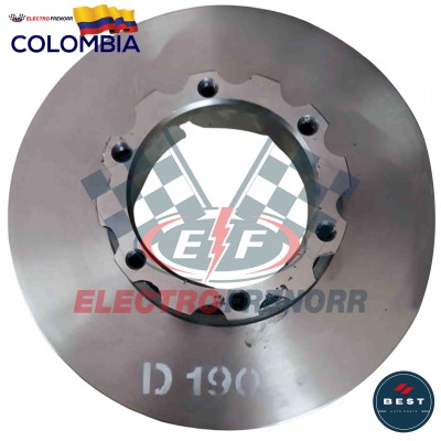 DISCO DE FRENO L095 DELANTERO BEST