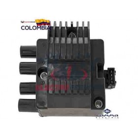 BOBINA IGNICION CHEV CORSA M-V ACANALADA 4D0003 C835 ES002 12V GAMMA