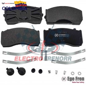 PASTILLAS DE FRENO ATEGO  1016-1017-29115 PREMIUM EGE FREN