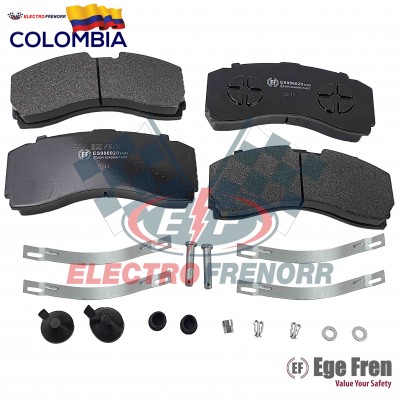 PASTILLAS DE FRENO DELANTERA ACTROS EGE FREN