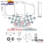 PASTILLAS DE FRENO MERCEDES BENZ NUEVA PARTE TRASERA EGE FREN