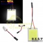 PANEL LED COB 24 SMD PARA INTERIOR CON ACOPLES INCLUIDOS 24V