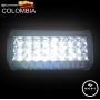 EXPLORADORA 24 LED FIJA FLASH BLANCA AMARILLA  6480LM 9-36V