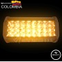 EXPLORADORA 24 LED FIJA FLASH BLANCA AMARILLA  6480LM 9-36V