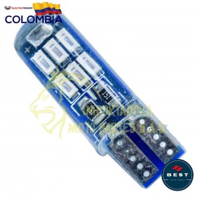 BOMBILLO LED COCUYO FIJA COLOR VERDE 12V CON 150LM BEST