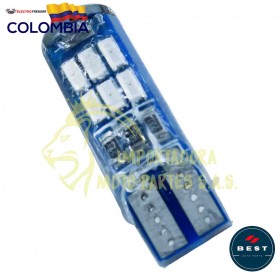 BOMBILLO LED COCUYO FIJA COLOR AMARILLO 12V CON 150LM BEST