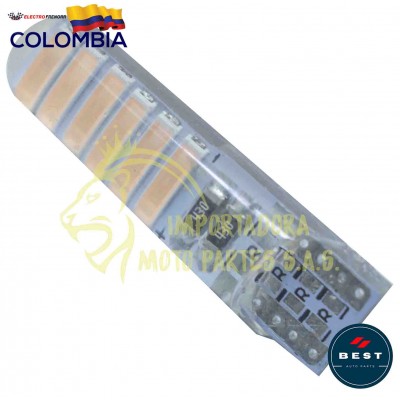 BOMBILLO LED COCUYO FIJA COLOR FUCSIA 12V BEST
