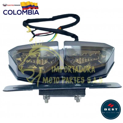 STOP CON LUZ LED PARA MOTO AKT NKD 125 BEST