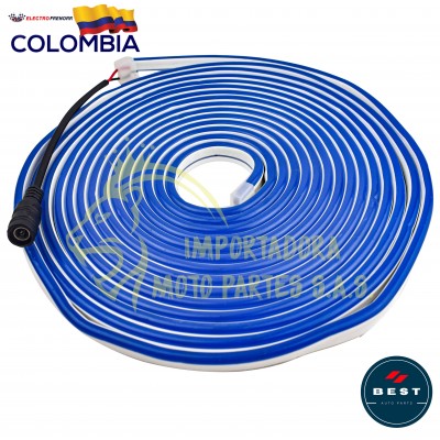CINTA NEON AZUL FIJA 4000LM 12V